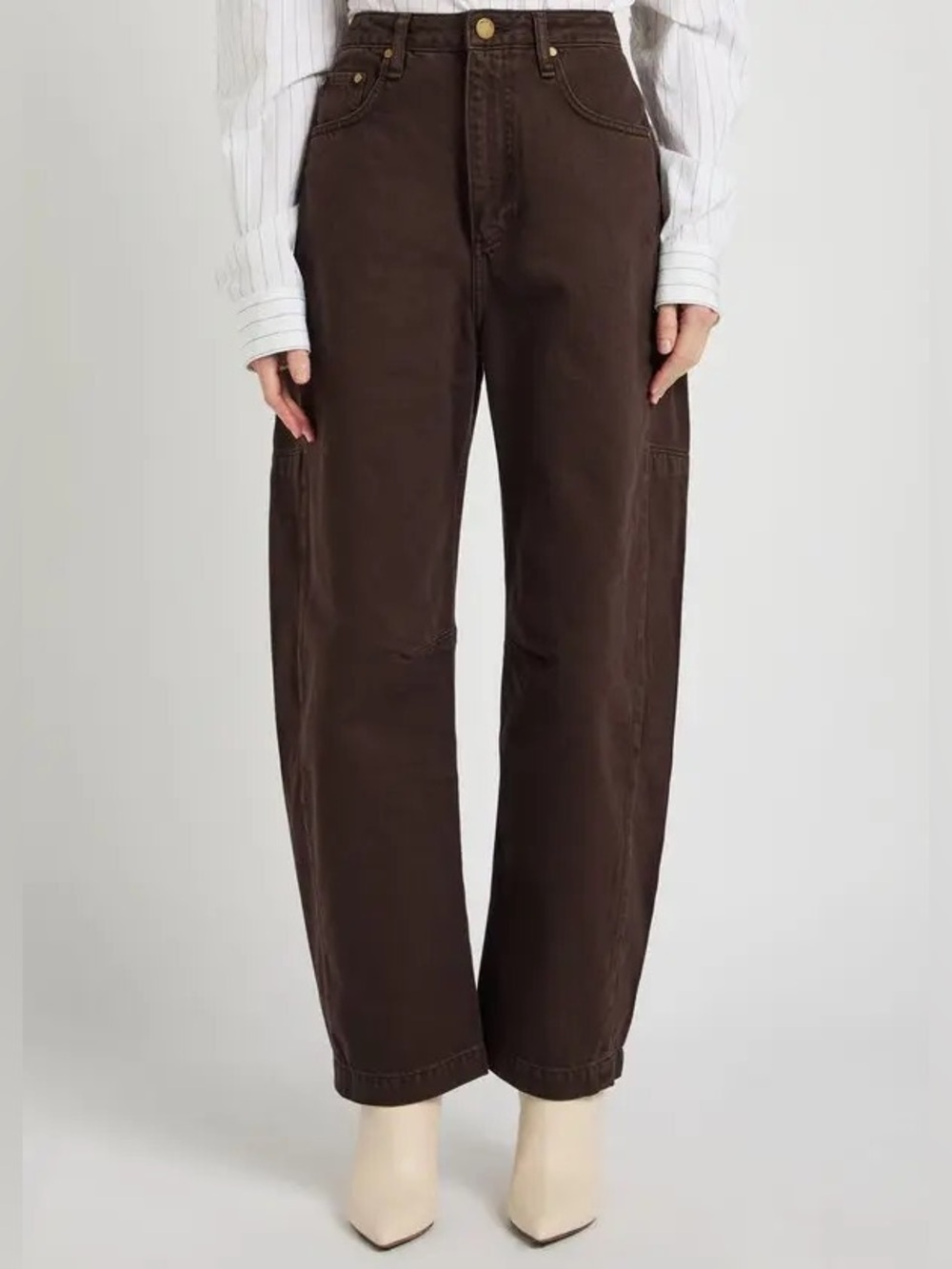 Rag & Bone Charlie Barrel Leg Jeans Full Length